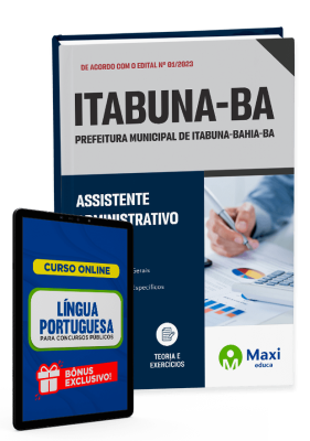 Apostila Prefeitura de Itabuna - BA - 2023 - Assistente Administrativo