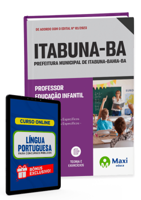Apostila Prefeitura de Itabuna - BA - 2023 - Professor – Educação Infantil