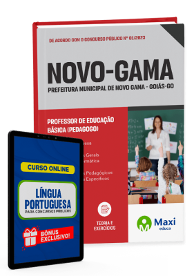 Apostila Prefeitura de Novo Gama - GO - 2023 - Professor de Educação Básica (Pedagogo)