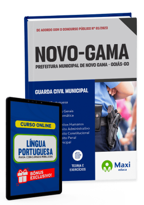 Apostila Prefeitura de Novo Gama - GO - 2023 - Guarda Civil Municipal