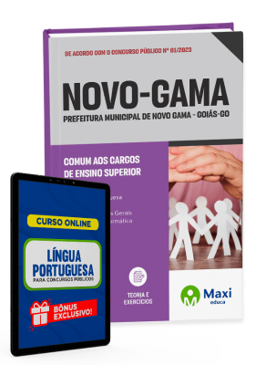 Apostila Prefeitura de Novo Gama - GO - 2023 - Comum aos Cargos de Ensino Superior