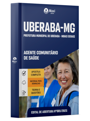 Apostila Prefeitura de Uberaba - MG - Agente Comunitário de Saúde