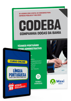 Apostila CODEBA - 2023 - Técnico Portuário - Apoio Administrativo