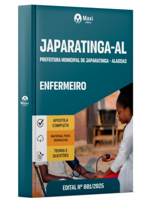 Apostila Prefeitura de Japaratinga- AL - 2025 - Enfermeiro