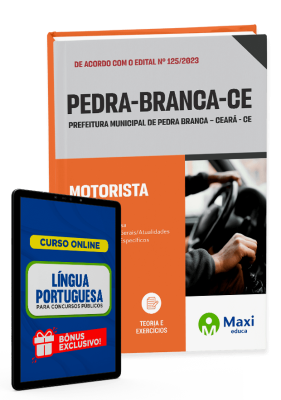 Apostila Prefeitura de Pedra Branca - CE - 2023 - Motorista