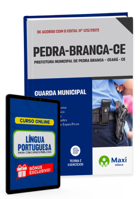 Apostila Prefeitura de Pedra Branca - CE - 2023 - Guarda Municipal