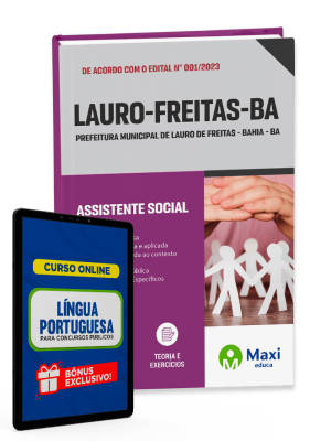 Apostila Prefeitura de Lauro de Freitas  - BA - 2023 - Assistente Social