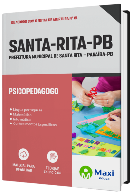 Apostila Prefeitura  de Santa Rita - PB - 2023 - Psicopedagogo