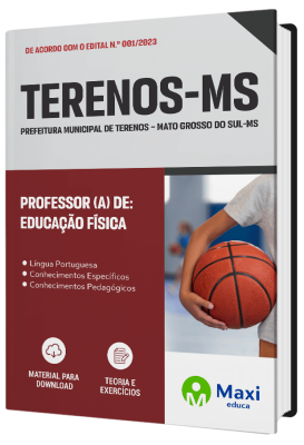 Apostila Prefeitura de Terenos - MS - 2023 - Professor (A) de: Educação Física