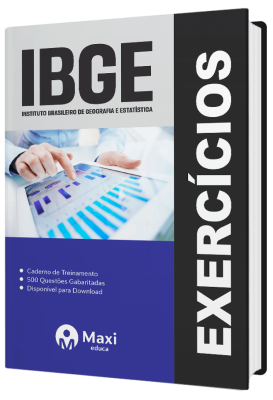 Caderno de Questões IBGE - 2023 - 500 questões gabaritadas - Praticando