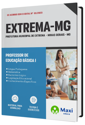 Apostila Prefeitura de Extrema - MG - 2023 - Professor de Educação Básica I