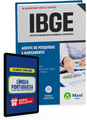 Apostila IBGE - 2023 - Agente de Pesquisas e Mapeamento
