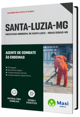 Apostila Prefeitura de Santa Luzia - MG - 2023 - Agente de Combate às Endemias