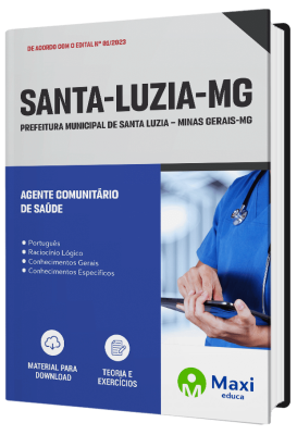 Apostila Prefeitura de Santa Luzia - MG - 2023 - Agente Comunitário de Saúde
