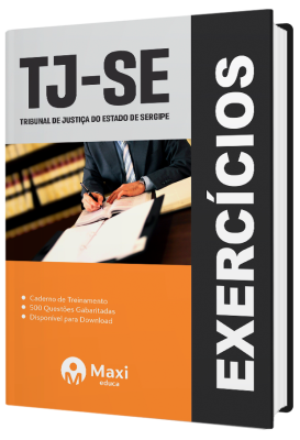 Caderno de Questões TJ-SE 2023 - 500 questões gabaritadas - Praticando