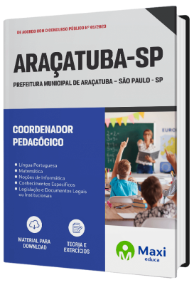 Apostila Prefeitura de Araçatuba-SP 2023 - Coordenador Pedagógico
