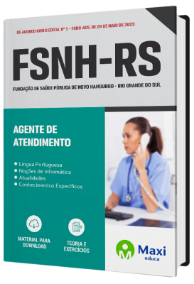 Apostila FSNH-RS 2023 - Agente de Atendimento
