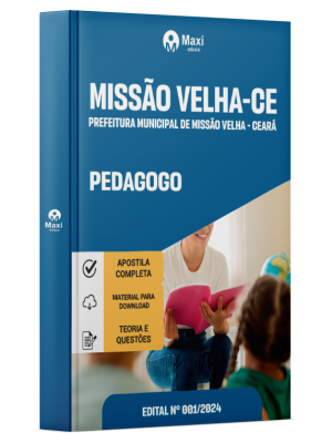 Apostila Prefeitura de Missão Velha - CE - 2025 - Pedagogo
