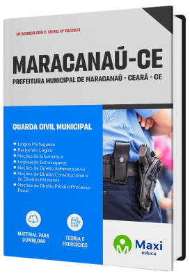 Apostila Prefeitura de Maracanaú - CE - 2023 - Guarda Civil Municipal