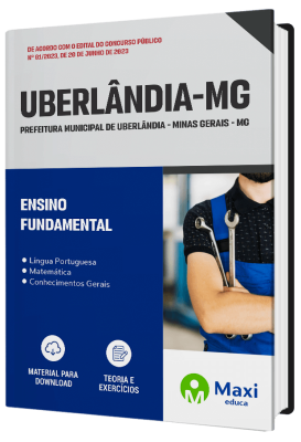 Apostila Prefeitura de Uberlândia - MG - 2023 - Comum aos Cargos de Ensino Fundamental