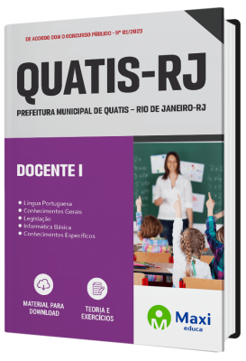 Apostila Prefeitura de Quatis-RJ 2023 - Docente I