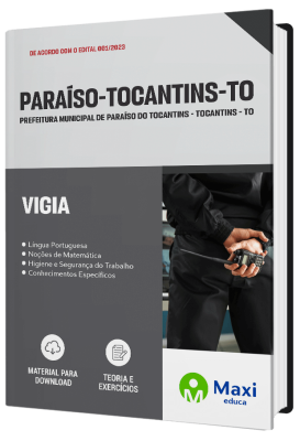 Apostila Prefeitura de Paraíso - TO - 2023 - Vigia