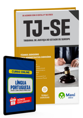 Apostila TJ-SE 2023 - Técnico Judiciário - Área Administrativa/Judiciária
