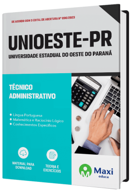 Apostila UNIOESTE 2023 - Técnico Administrativo