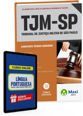 Apostila TJM-SP 2023 - Escrevente Técnico Judiciário