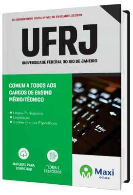 Apostila UFRJ 2023 - Comum a todos aos Cargos de Ensino Médio/Técnico