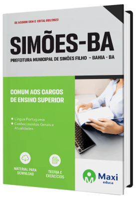 Apostila Prefeitura de Simões Filho - BA - 2023 - Comum aos Cargos de Ensino Superior