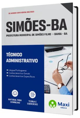 Apostila Prefeitura de Simões Filho - BA - 2023 - Técnico Administrativo