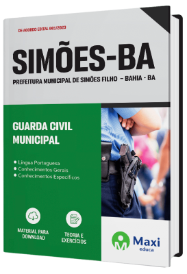 Apostila Prefeitura de Simões Filho - BA - 2023 - Guarda Civil Municipal