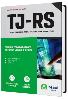 Apostila TJ-RS 2023 - Comum a todos os cargos de Ensino Médio e Superior: Técnico de Tecnologia da Informação e Analista de Tecnologia da Informação - Análise de Sistemas e Análise de Suporte