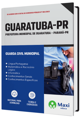 Apostila Prefeitura de Guaratuba - PR - 2023 - Guarda Civil Municipal