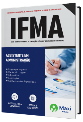 Apostila IFMA - 2023 - Assistente em Administração