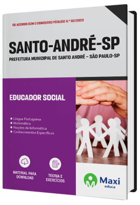 Apostila Prefeitura de Santo André - SP - 2023 - Educador Social