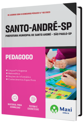 Apostila Prefeitura de Santo André - SP - 2023 - Pedagogo