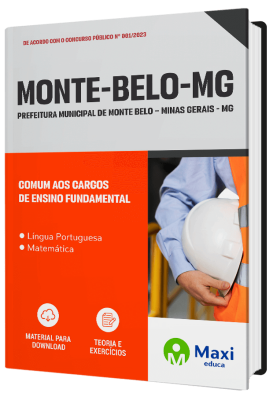 Apostila Prefeitura de Monte Belo - MG - 2023 - Comum aos Cargos de Ensino Fundamental