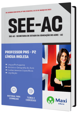 Apostila SEE-AC 2023 - Professor PNS - P2 - Língua Inglesa
