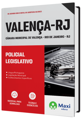 Apostila Câmara de Valença - RJ - 2023 - Policial legislativo