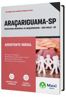 Apostila Prefeitura de Araçariguama - SP - 2023 - Assistente Social