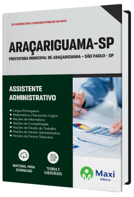 Apostila Prefeitura de Araçariguama - SP - 2023 - Assistente Administrativo