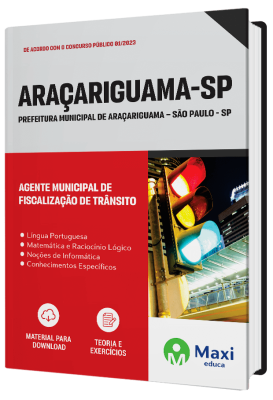 Apostila Prefeitura de Araçariguama - SP - 2023 - Agente Municipal de Fiscalização de Trânsito