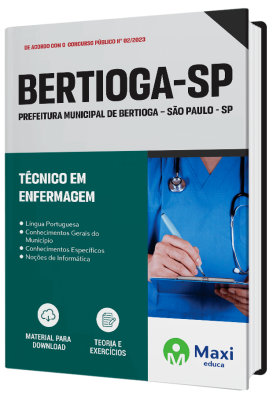 Apostila Prefeitura de Bertioga-SP 2023 - Técnico em Enfermagem