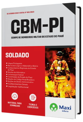 Apostila CBM-PI 2023 - Soldado
