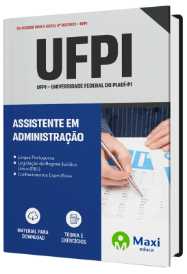 Apostila UFPI 2023 - Assistente em Administração