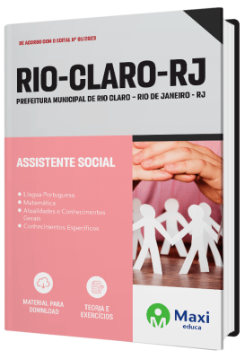 Apostila Prefeitura de Rio Claro - RJ - 2023 - Assistente Social