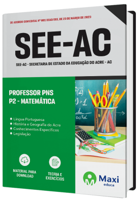 Apostila SEE-AC 2023 - Professor PNS - P2 - Matemática