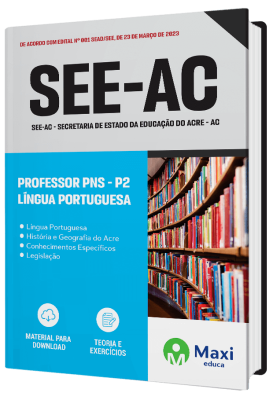 Apostila SEE-AC 2023 - Professor PNS - P2 - Língua Portuguesa